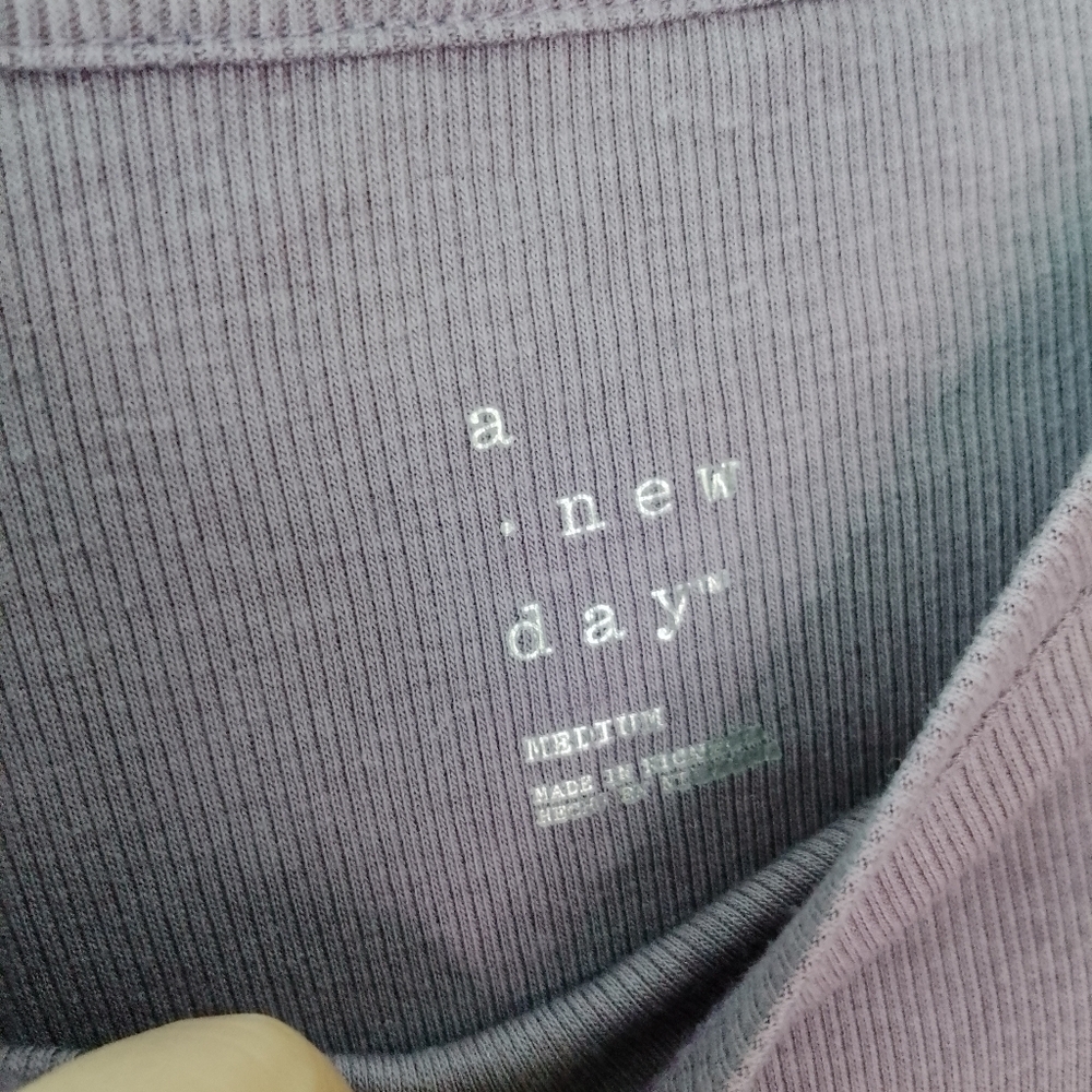 a new day Lavender Long Sleeve Top - Picture 4 of 5